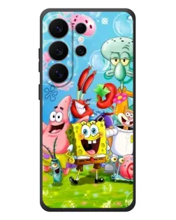 Чохол для Samsung Galaxy S26 Ultra з картинкою «Губка Боб та друзі»