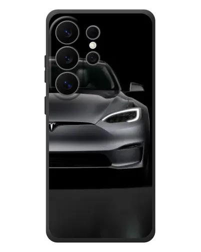 Чехол для Samsung Galaxy S26 Ultra с картинкой «Tesla Model S Look»