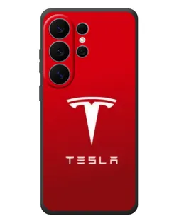 Чехол для Samsung Galaxy S26 Ultra с картинкой «Tesla Red Classic»