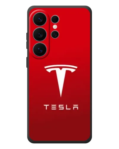 Чехол для Samsung Galaxy S26 Ultra с картинкой «Tesla Red Classic»