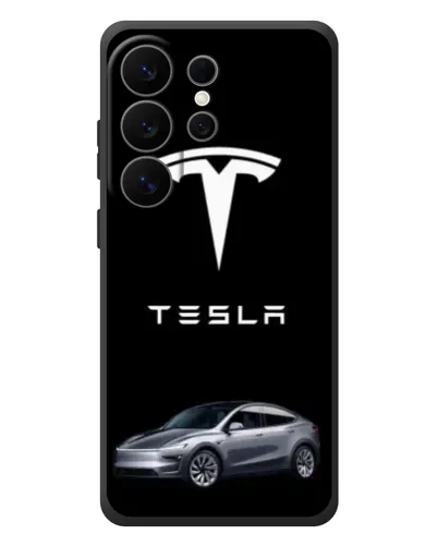 Чехол для Samsung Galaxy S26 Ultra с картинкой «Tesla Model Y»