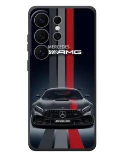 Чохол для Samsung Galaxy S26 Ultra з картинкою «Mercedes — білий карбон» Чохол для Samsung Galaxy S26 Ultra з картинкою «Mercedes — білий карбон»
