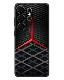 Чехол для Samsung Galaxy S26 Ultra с картинкой «Mercedes Carbon Grid»