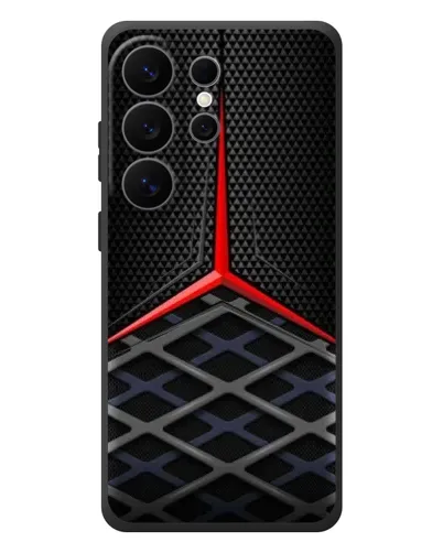 Чехол для Samsung Galaxy S26 Ultra с картинкой «Mercedes Carbon Grid»