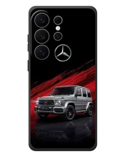 Чехол для Samsung Galaxy S26 Ultra с картинкой «Mercedes G-Class красный»