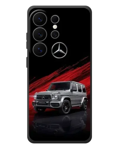 Чехол для Samsung Galaxy S26 Ultra с картинкой «Mercedes G-Class красный»