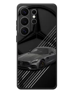 Чехол для Samsung Galaxy S26 Ultra с картинкой «Mercedes AMG — графика»