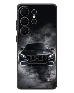 Чехол для Samsung Galaxy S26 Ultra с картинкой «Mercedes в дыму»