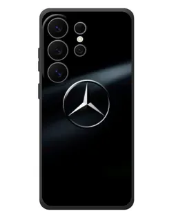 Чехол для Samsung Galaxy S26 Ultra с картинкой «Mercedes на металле» Чехол для Samsung Galaxy S26 Ultra с картинкой «Mercedes на металле»