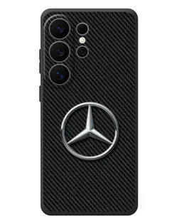 Чехол для Samsung Galaxy S26 Ultra с картинкой «Карбоновый Mercedes стиль» Чехол для Samsung Galaxy S26 Ultra с картинкой «Карбоновый Mercedes стиль»