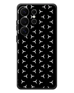 Чехол для Samsung Galaxy S26 Ultra с картинкой «Mercedes паттерн звезд» Чехол для Samsung Galaxy S26 Ultra с картинкой «Mercedes паттерн звезд»