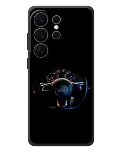 Чехол для Samsung Galaxy S26 Ultra с картинкой «Салон Audi — руль» Чехол для Samsung Galaxy S26 Ultra с картинкой «Салон Audi — руль»