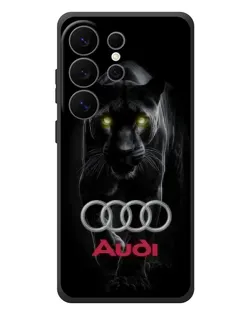 Чехол для Samsung Galaxy S26 Ultra с картинкой «Пантера и Audi»