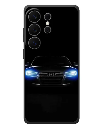Чехол для Samsung Galaxy S26 Ultra с картинкой «Audi в неоне» Чехол для Samsung Galaxy S26 Ultra с картинкой «Audi в неоне»