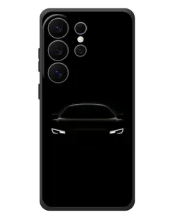 Чехол для Samsung Galaxy S26 Ultra с картинкой «Взгляд Audi в темноте»