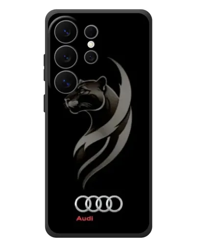 Чехол для Samsung Galaxy S26 Ultra с картинкой «Графика — пантера и Audi» Чехол для Samsung Galaxy S26 Ultra с картинкой «Графика — пантера и Audi»