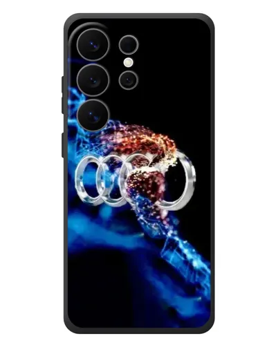 Чехол для Samsung Galaxy S26 Ultra с картинкой «Энергия лого Audi» Чехол для Samsung Galaxy S26 Ultra с картинкой «Энергия лого Audi»