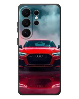 Чехол для Samsung Galaxy S26 Ultra с картинкой «Audi RS — красный стиль»
