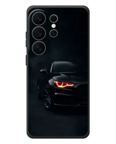 Чехол для Samsung Galaxy S26 Ultra с картинкой «Audi — хищный взгляд» Чехол для Samsung Galaxy S26 Ultra с картинкой «Audi — хищный взгляд»