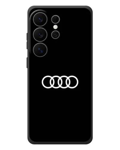Чехол для Samsung Galaxy S26 Ultra с картинкой «Audi White Logo» Чехол для Samsung Galaxy S26 Ultra с картинкой «Audi White Logo»