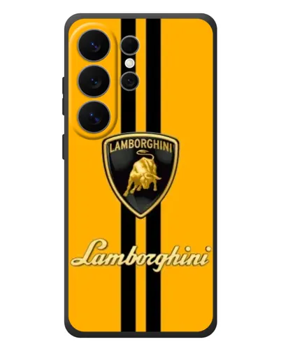 Чехол для Samsung Galaxy S26 Ultra с картинкой «Lamborghini Stripe желтый» Чехол для Samsung Galaxy S26 Ultra с картинкой «Lamborghini Stripe желтый»