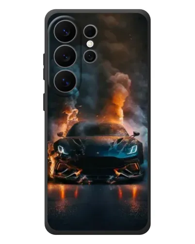Чехол для Samsung Galaxy S26 Ultra с картинкой «Lamborghini дымная эстетика» Чехол для Samsung Galaxy S26 Ultra с картинкой «Lamborghini дымная эстетика»