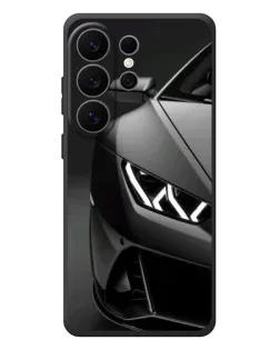 Чехол для Samsung Galaxy S26 Ultra с картинкой «Lamborghini фары детализация»