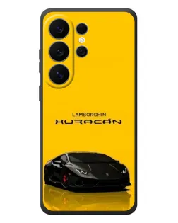 Чехол для Samsung Galaxy S26 Ultra с картинкой «Lamborghini Huracan черный»