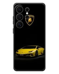 Чехол для Samsung Galaxy S26 Ultra с картинкой «Lamborghini желтый акцент»