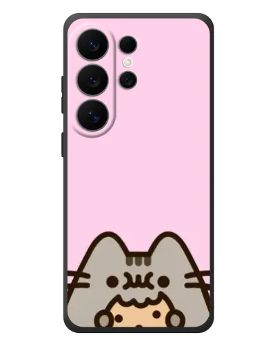 Чехол для Samsung Galaxy S26 Ultra с картинкой «Pusheen и печенье» Чехол для Samsung Galaxy S26 Ultra с картинкой «Pusheen и печенье»