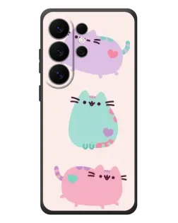Чехол для Samsung Galaxy S26 Ultra с картинкой «Pusheen трио» Чехол для Samsung Galaxy S26 Ultra с картинкой «Pusheen трио»