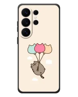 Чехол для Samsung Galaxy S26 Ultra с картинкой «Пушин на шариках» Чехол для Samsung Galaxy S26 Ultra с картинкой «Пушин на шариках»