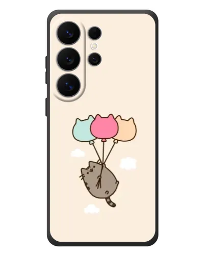 Чехол для Samsung Galaxy S26 Ultra с картинкой «Пушин на шариках» Чехол для Samsung Galaxy S26 Ultra с картинкой «Пушин на шариках»