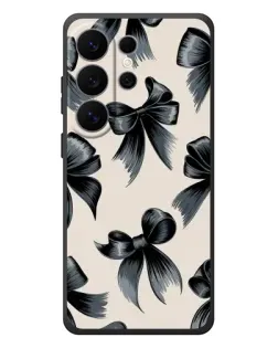 Чехол для Samsung Galaxy S26 Ultra с картинкой «Банты Coquette»
