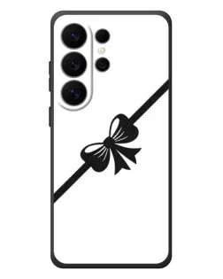 Чехол для Samsung Galaxy S26 Ultra с картинкой «Диагональный бант»