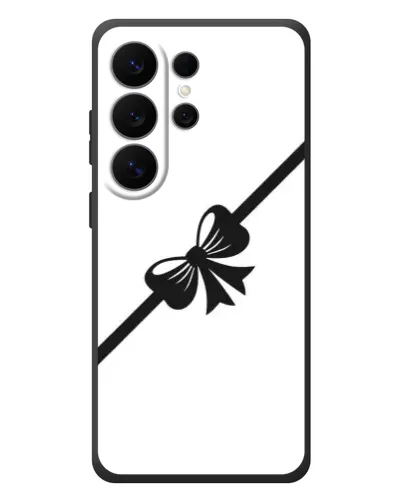 Чехол для Samsung Galaxy S26 Ultra с картинкой «Диагональный бант» Чехол для Samsung Galaxy S26 Ultra с картинкой «Диагональный бант»