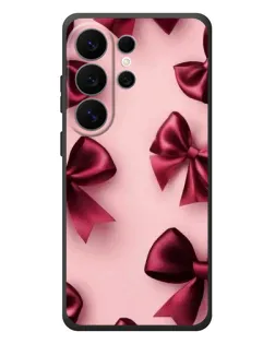 Чехол для Samsung Galaxy S26 Ultra с картинкой «Бордовый атлас»