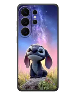 Чехол для Samsung Galaxy S26 Ultra с картинкой «Стич на рассвете»