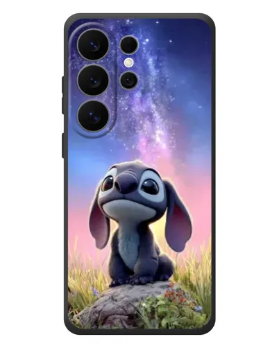 Чехол для Samsung Galaxy S26 Ultra с картинкой «Стич на рассвете»