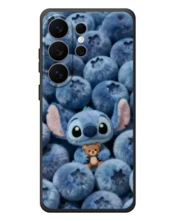Чехол для Samsung Galaxy S26 Ultra с картинкой «Стич и голубика»