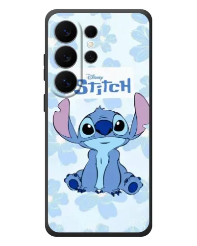 Чехол для Samsung Galaxy S26 Ultra с картинкой «Stitch среди цветов»