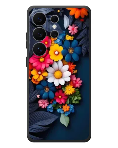 Чехол для Samsung Galaxy S26 Ultra с картинкой «Цветочная феерия»