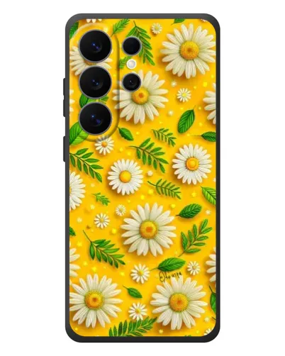 Чехол для Samsung Galaxy S26 Ultra с картинкой «Ромашковое солнце»