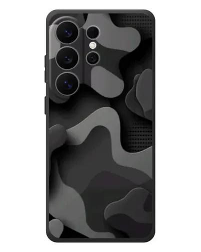 Чехол для Samsung Galaxy S26 Ultra с картинкой «Темный абстрактный камуфляж» Чехол для Samsung Galaxy S26 Ultra с картинкой «Темный абстрактный камуфляж»