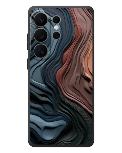 Чехол для Samsung Galaxy S26 Ultra с картинкой «Цветные волны каньона» Чехол для Samsung Galaxy S26 Ultra с картинкой «Цветные волны каньона»
