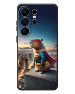 Чехол для Samsung Galaxy S26 Ultra с картинкой «Капи-мен супергерой» Чехол для Samsung Galaxy S26 Ultra с картинкой «Капи-мен супергерой»