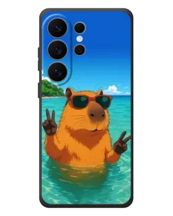 Чехол для Samsung Galaxy S26 Ultra с картинкой «Морская капибара» Чехол для Samsung Galaxy S26 Ultra с картинкой «Морская капибара»