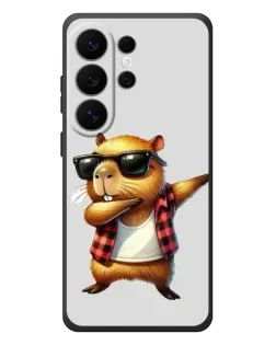 Чехол для Samsung Galaxy S26 Ultra с картинкой «Капибара рэпер даб» Чехол для Samsung Galaxy S26 Ultra с картинкой «Капибара рэпер даб»