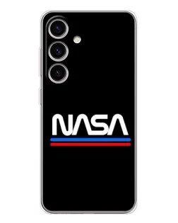 Чехол для Samsung Galaxy S26 с картинкой «NASA — классика Red Blue» Чехол для Samsung Galaxy S26 с картинкой «NASA — классика Red Blue»
