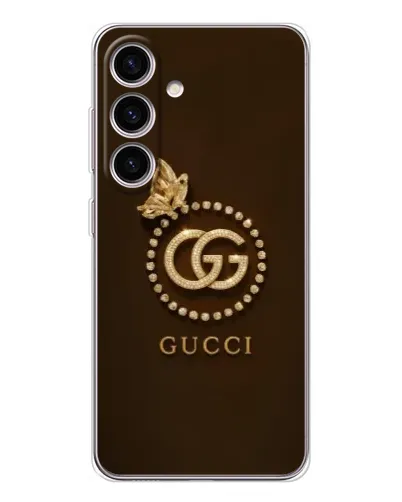 Чехол для Samsung Galaxy S26 с картинкой «Gucci — золотая бабочка»